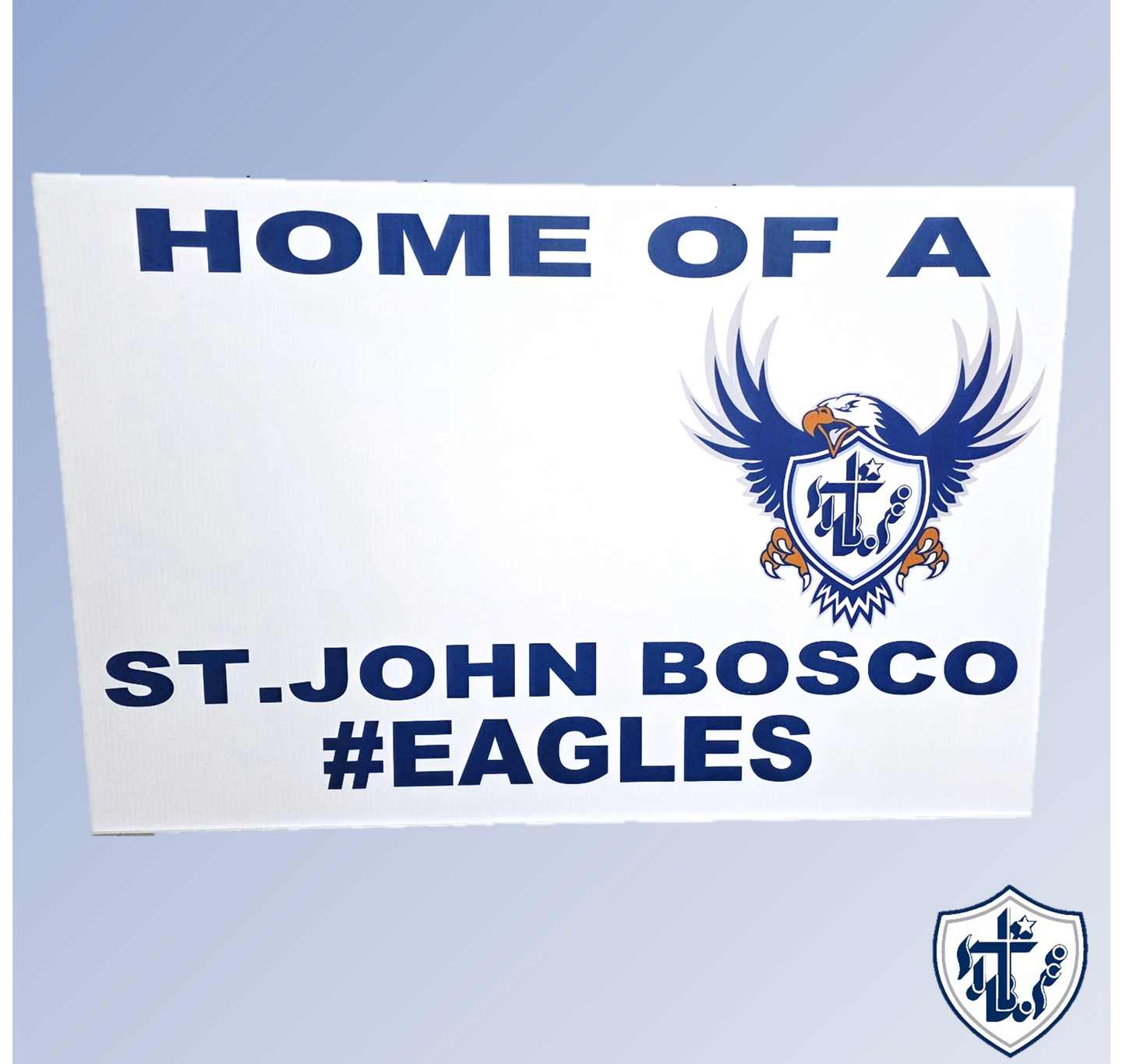 HOME OF A SJB EAGLE-Wht Nvy : one size