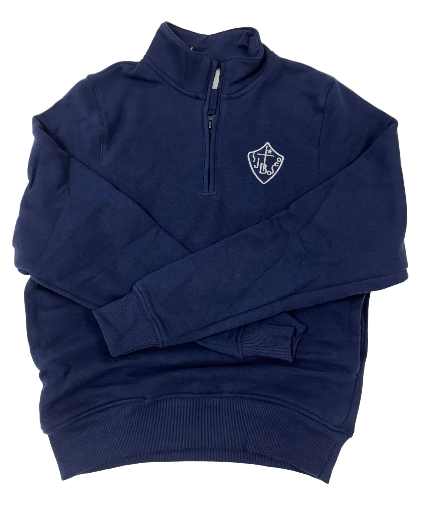 FLEECE PULLOVER-Navy : XL