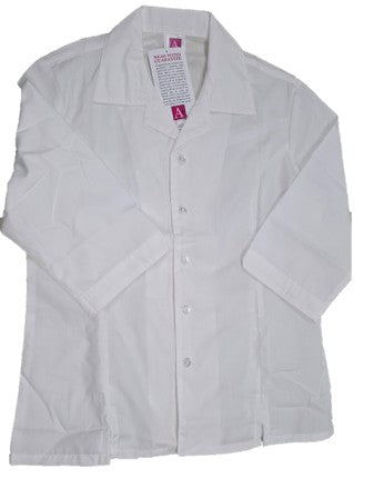 Poplin S/S Front Pocket-White : 10 Reg.