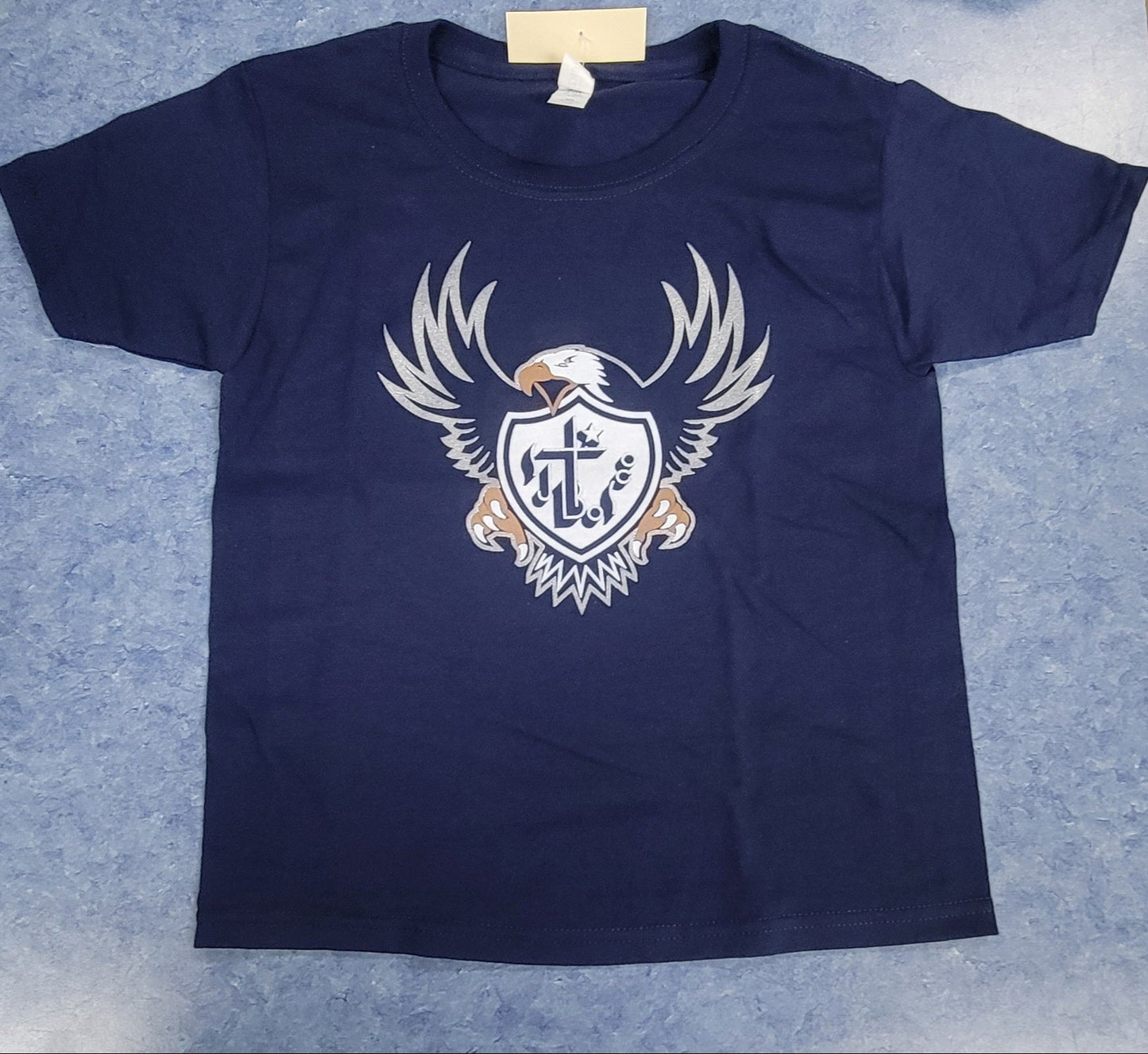 New PE t-shirt-navy : XLrg