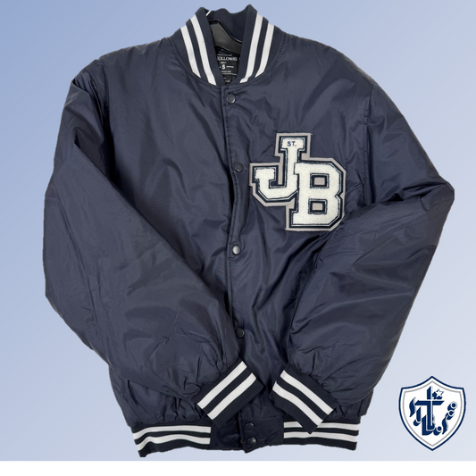 Award Jacket  Adult L-Nav/wht : A Lg