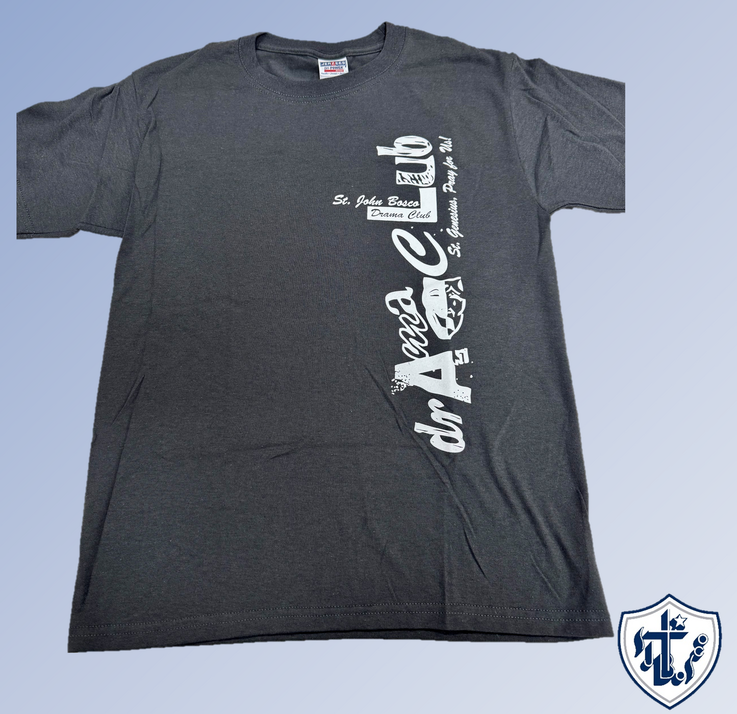 DRAMA T-SHIRT-CHARCOAL GRE : AL