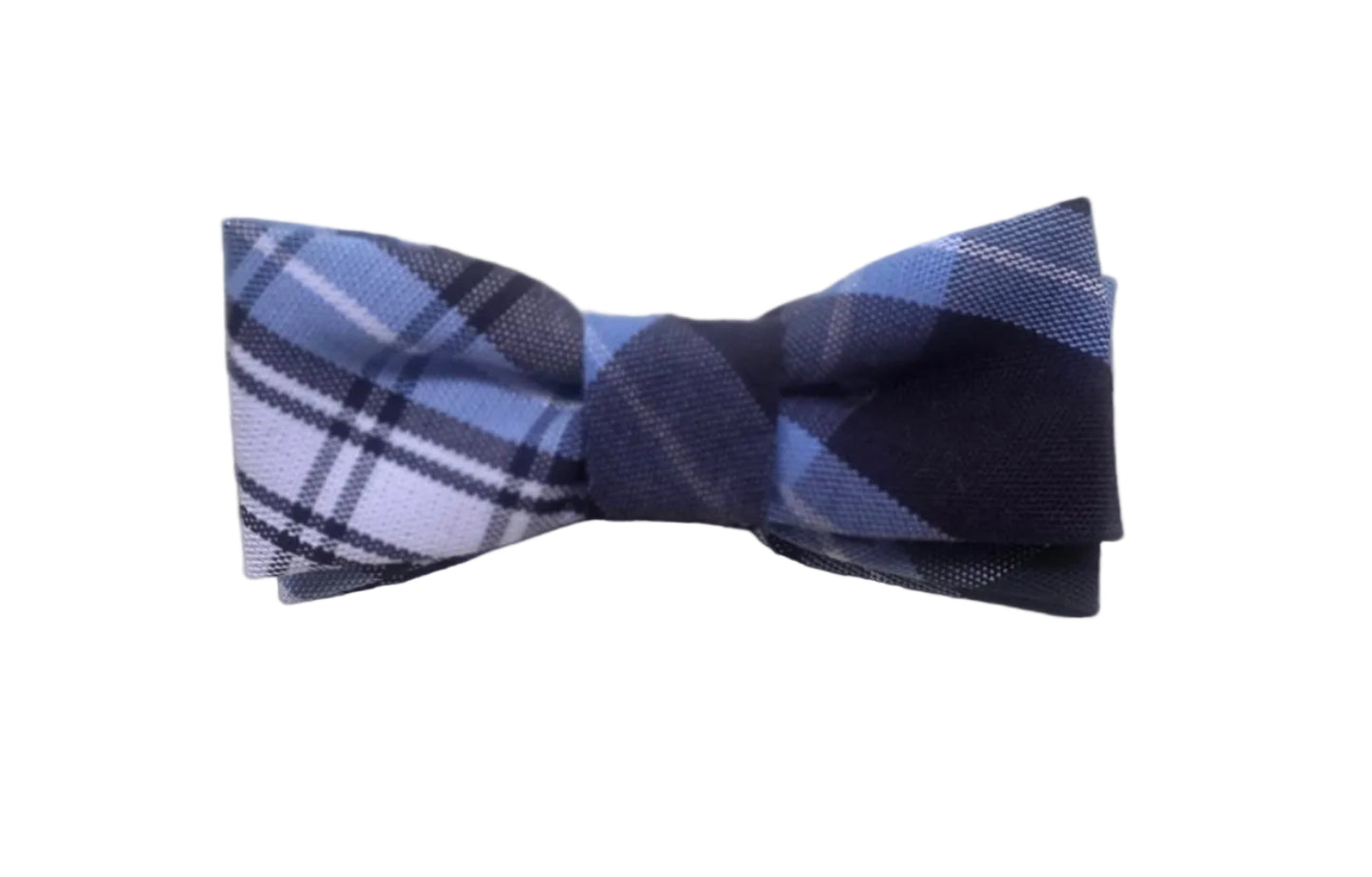 pair of small bows-2 plaid bows : small