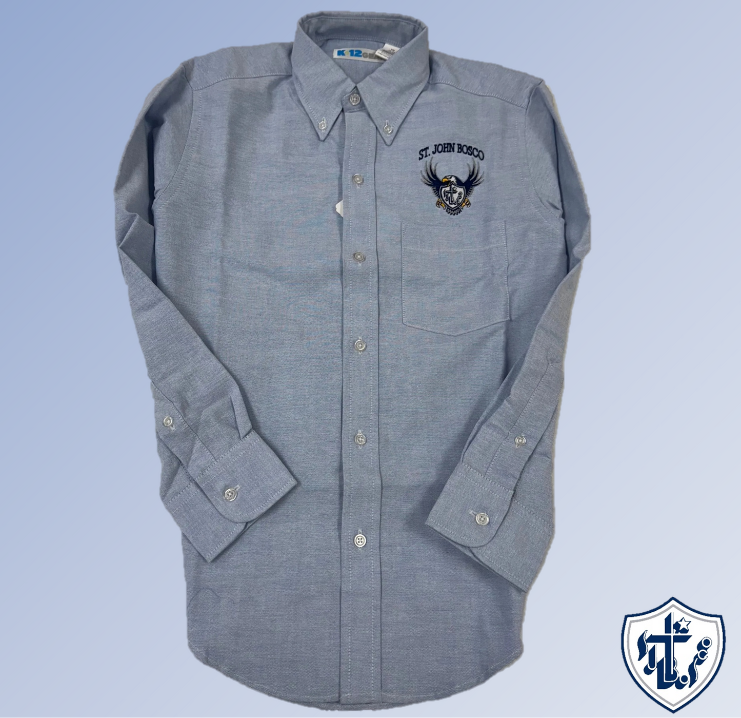 Dress Shirt Oxford  A-L.Blue : A Lg
