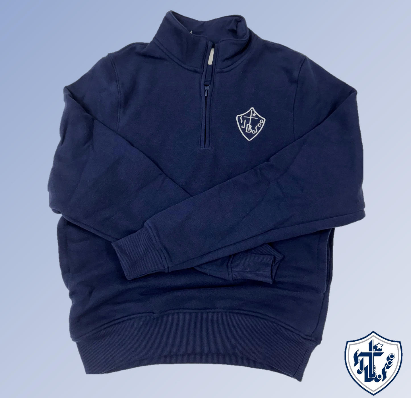 FLEECE PULLOVER-Navy : AXS