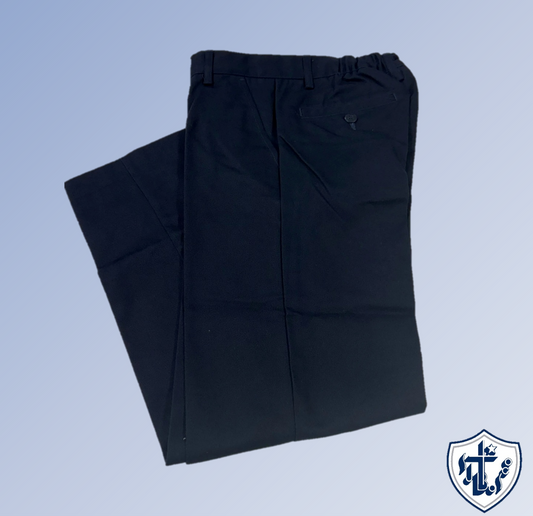 Flat Front Pant U647-Navy : 36