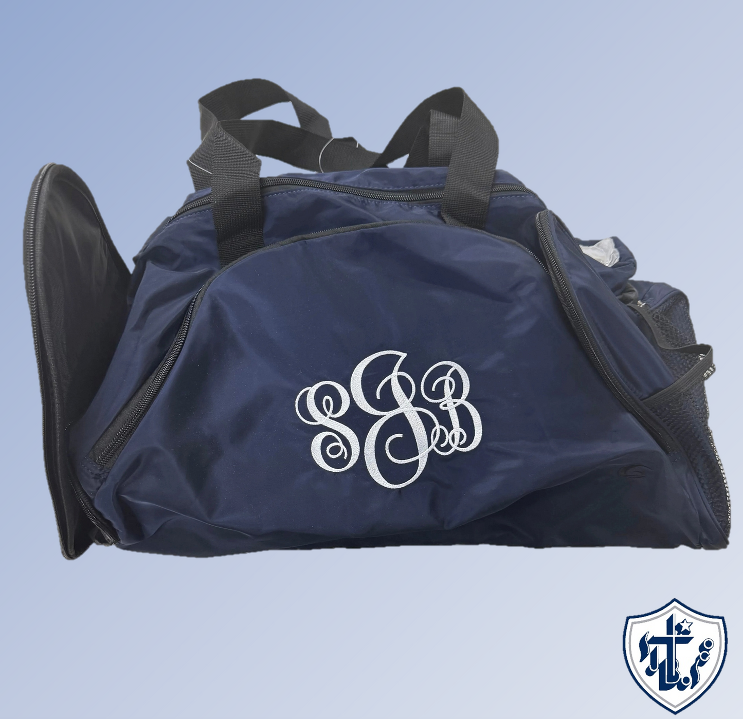 GTM DUFFLE BAG-navy black : D4022NN