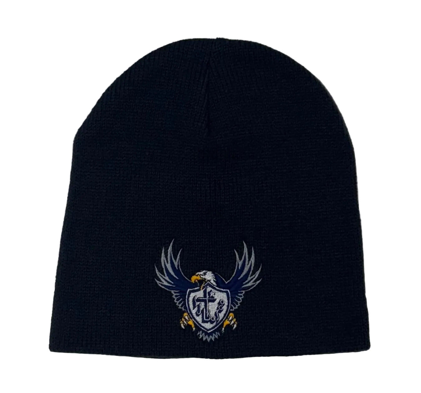 Knit Beanie Navy-Navy : one