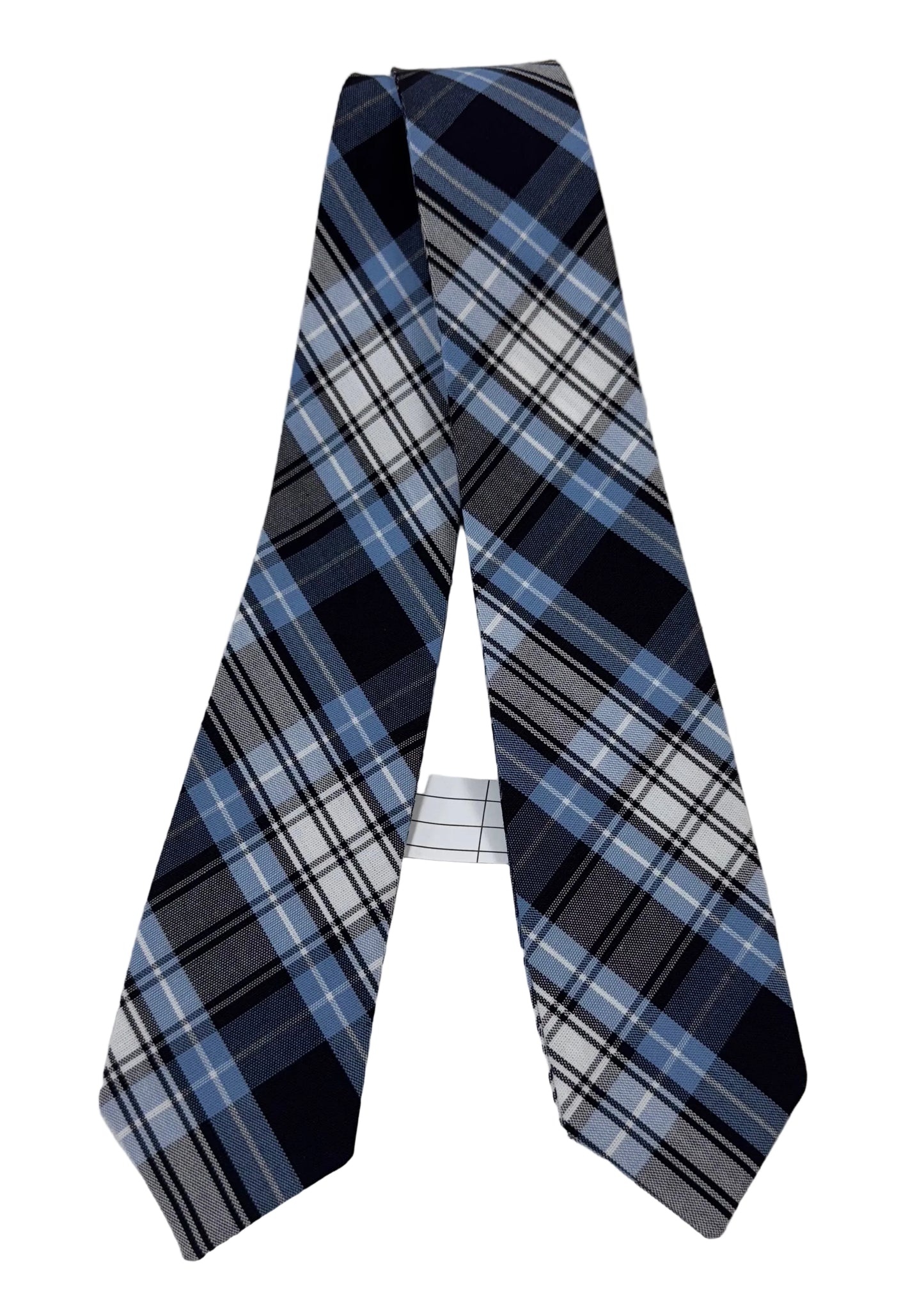 2 Piece Tie Plaid 17" (22-39)-Plaid : Small