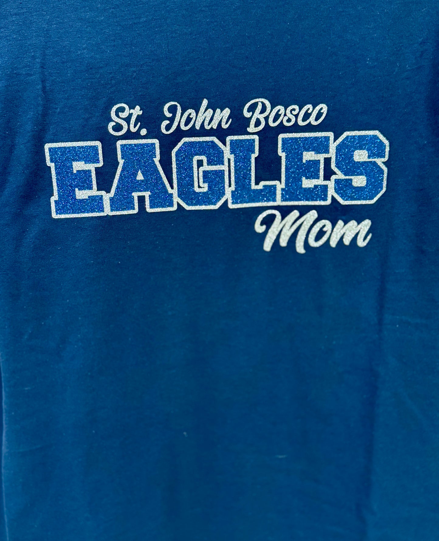 SJB EAGLES MOM-navy