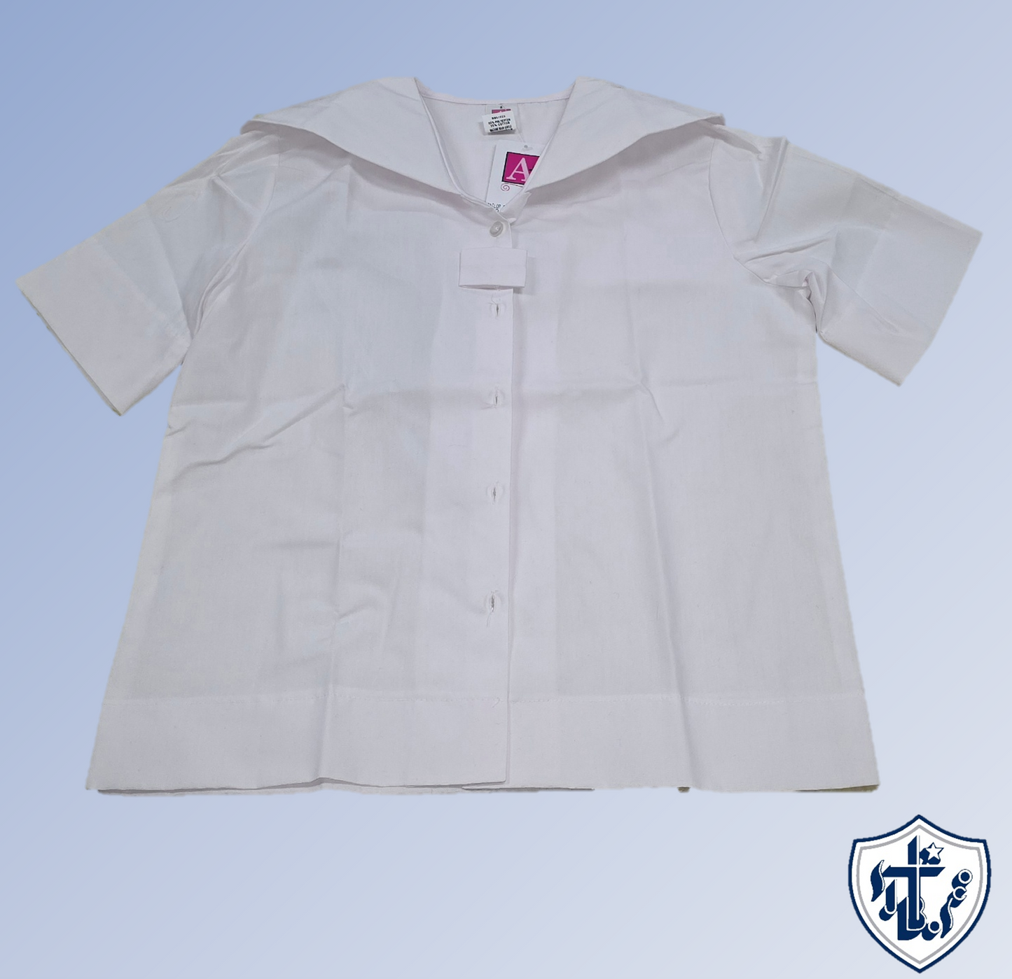Middy Blouse XL-white : AXL