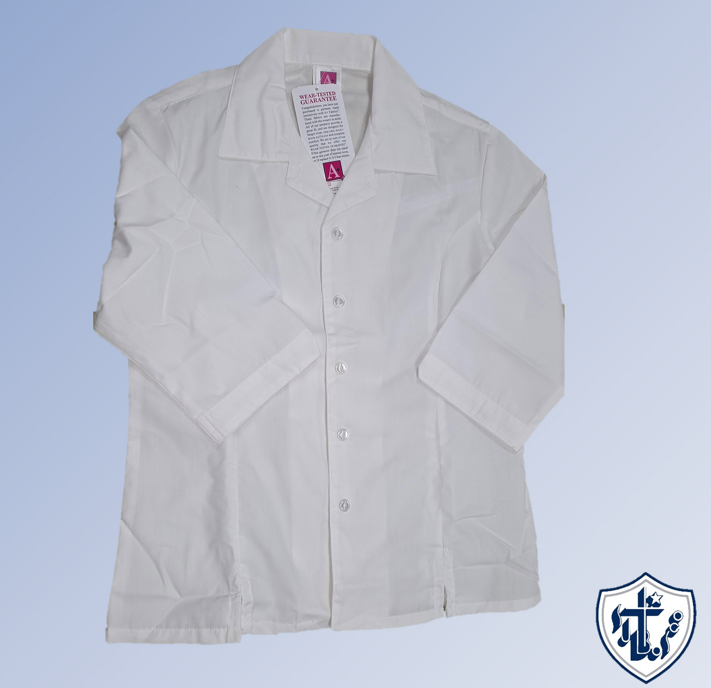 New Over Blouse-White : AL