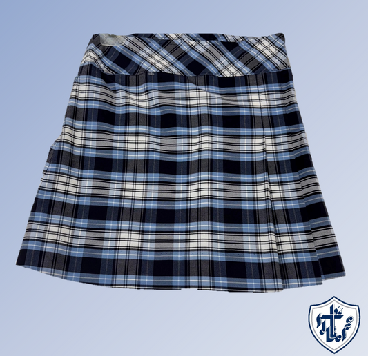 One Sided Pleat A+1768BP-plaid : 12