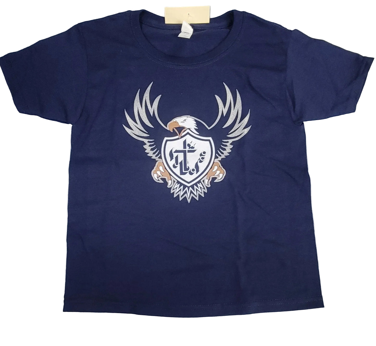 New PE t-shirt-Navy : yxxs