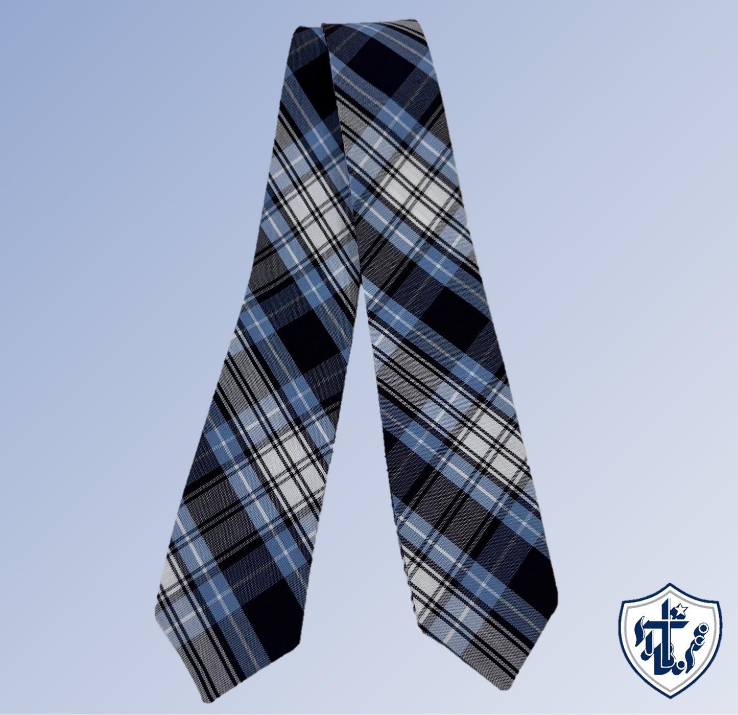 2 Piece Tie Plaid 15 / (22-39)-Plaid : X-Sm