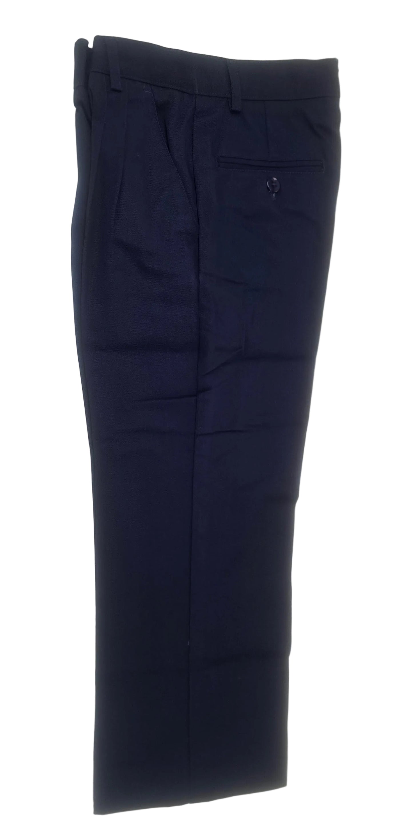 Pleated Pant Man-Navy : 40