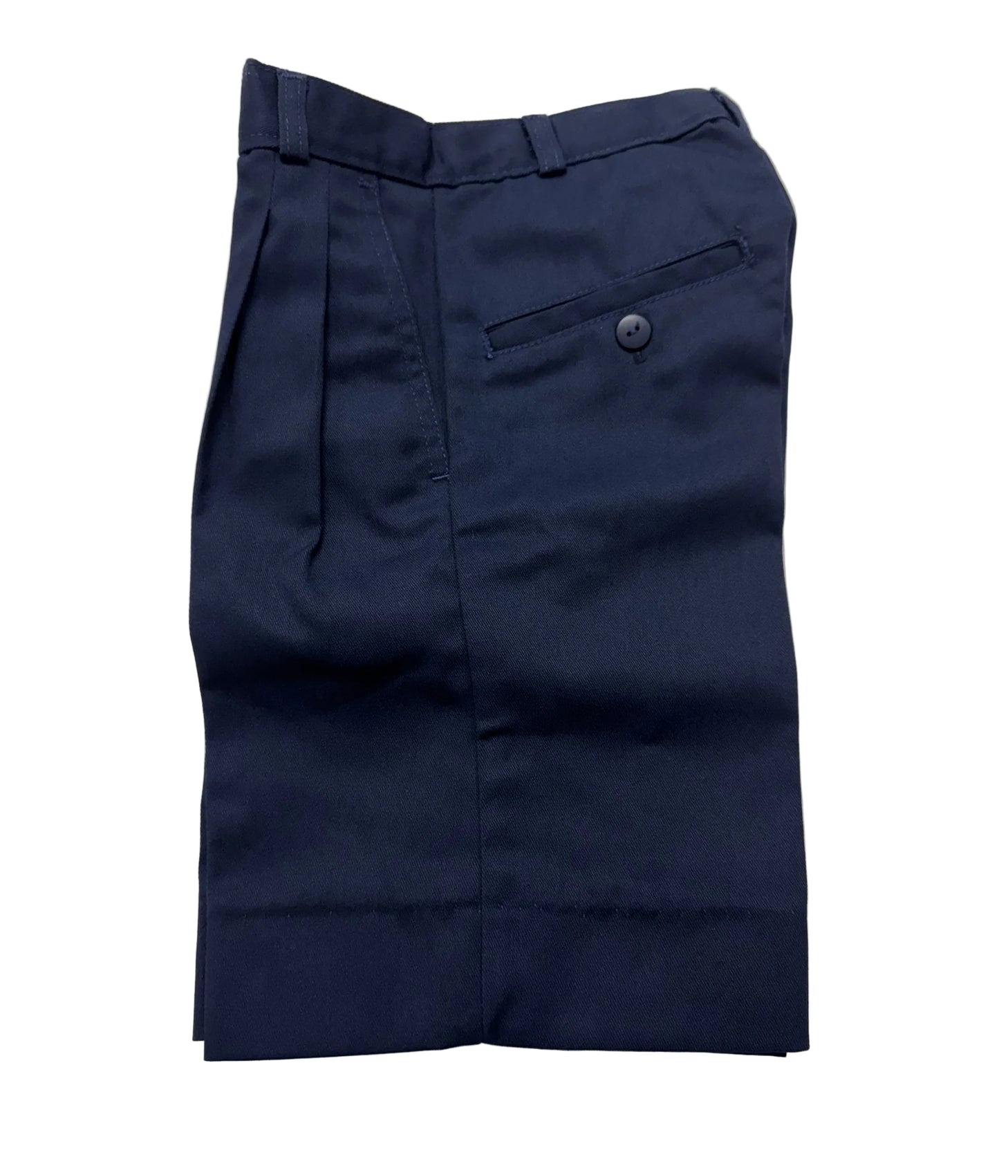 Pleated shorts  Boys-Navy : 2T