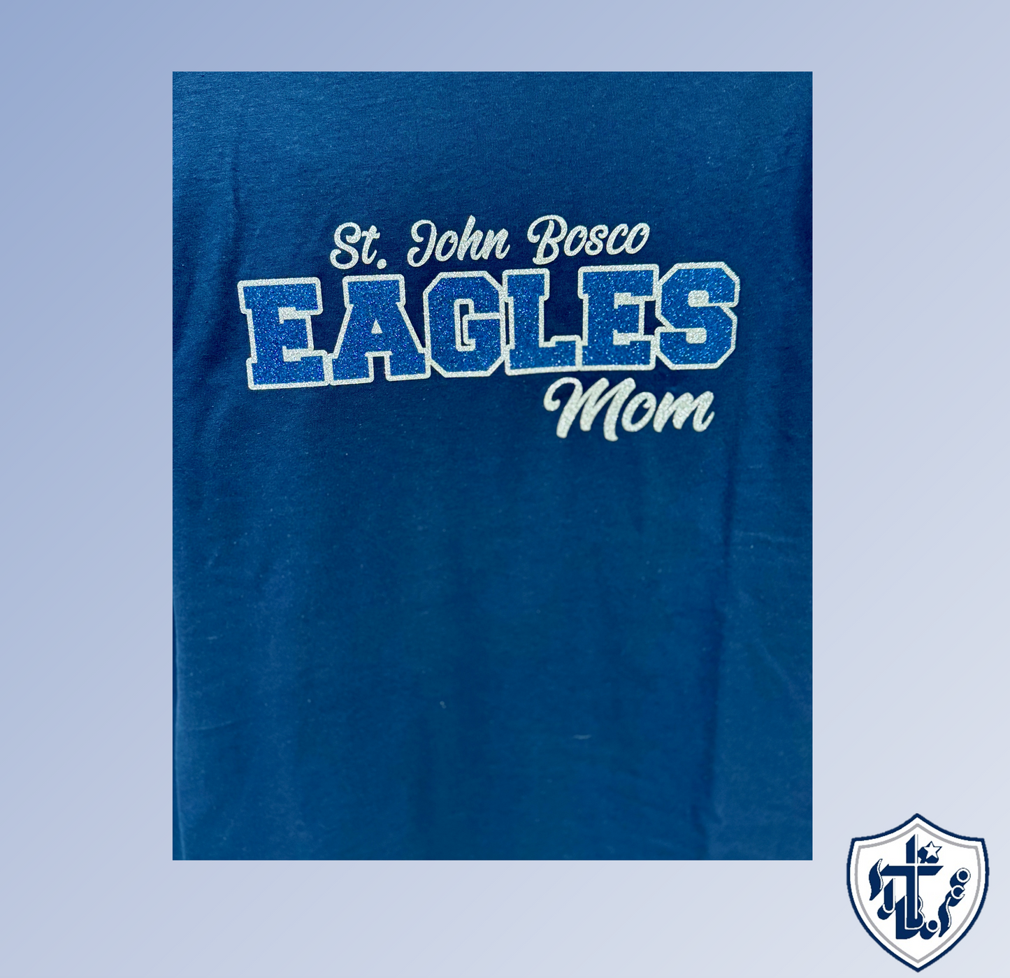 SJB EAGLES MOM-navy