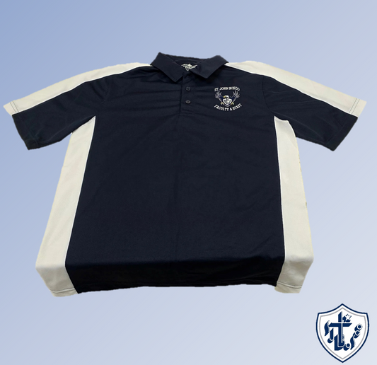 FACULTY & STAFF POLO-NV/Wh : AM