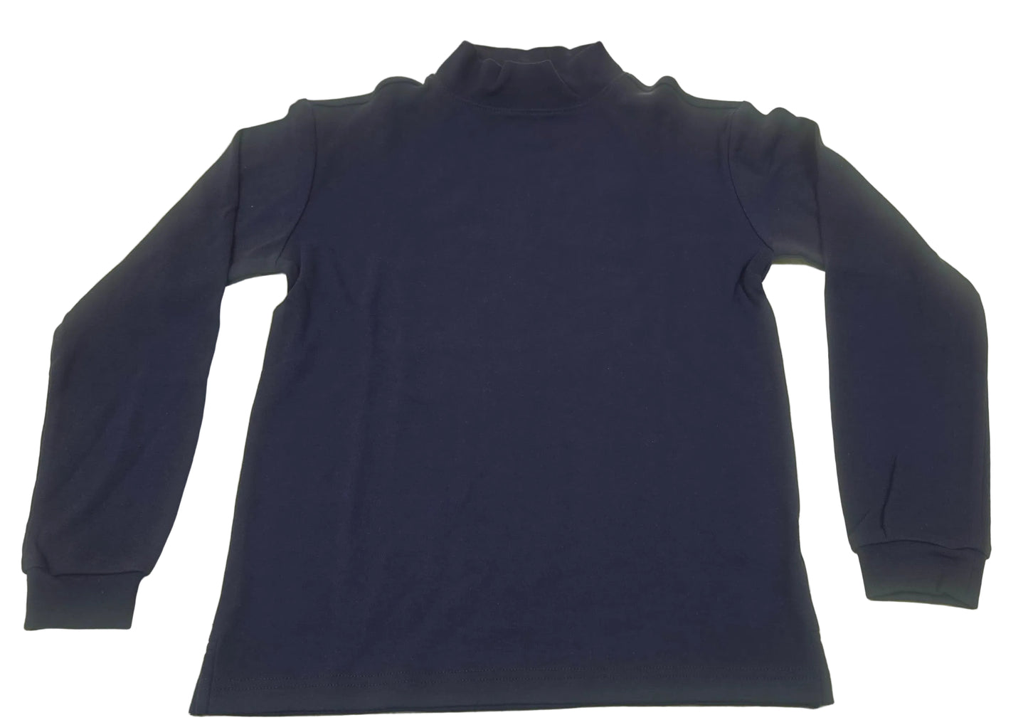 Mock Turtleneck-Navy : AL